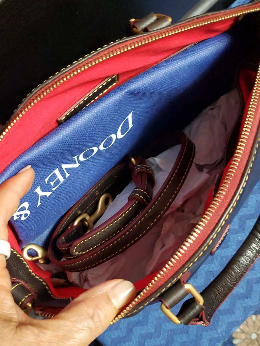 Dooney and Bourke Florentine Gina Satchel